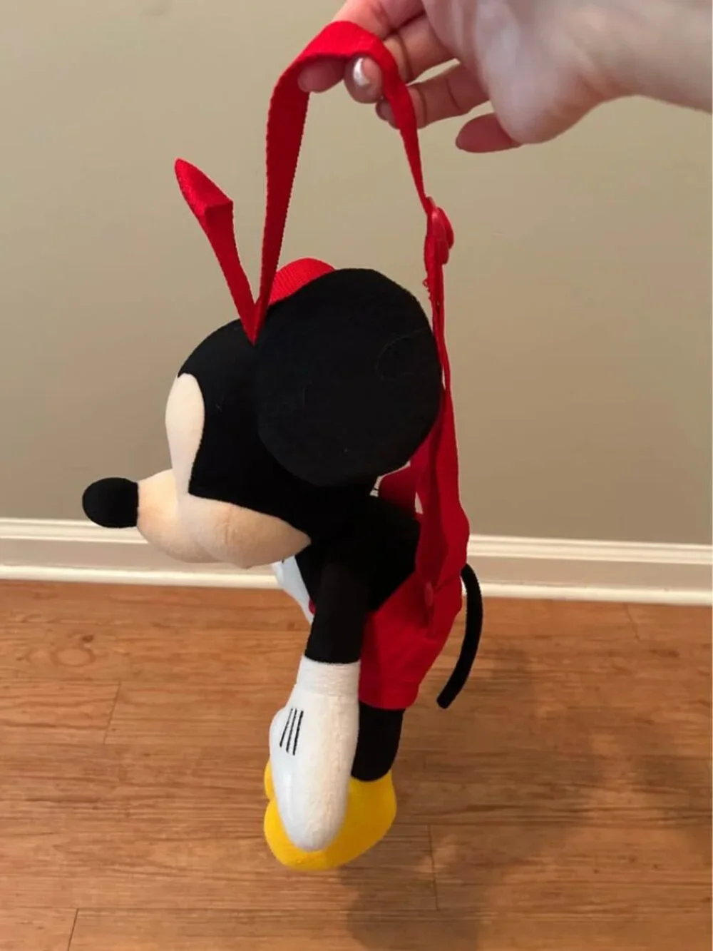 18” Kids Mickey Plush Backpack